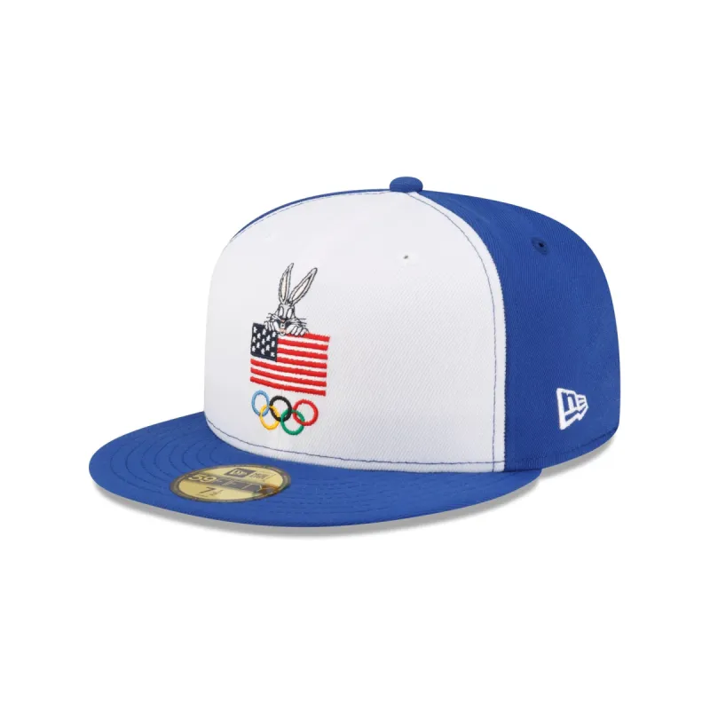 Team USA X Bugs Bunny 59FIFTY Fitted Hat sold by New Era