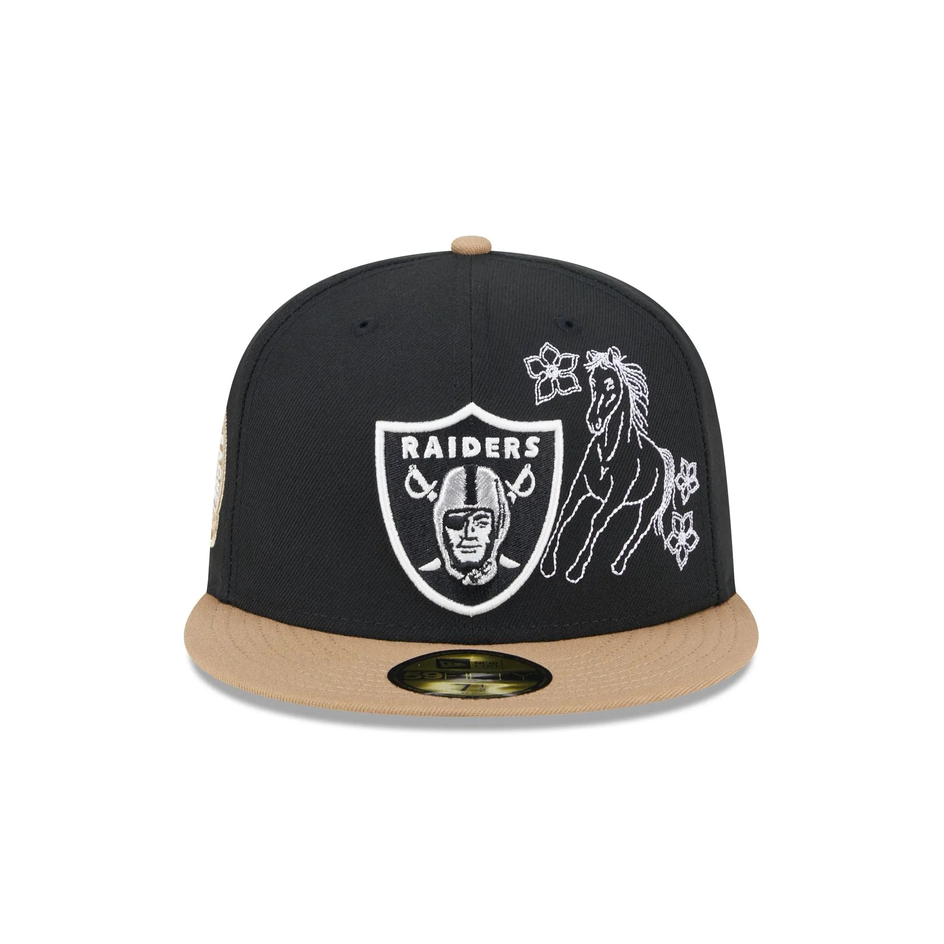 Las Vegas Raiders Western Khaki 59FIFTY Fitted Hat sold by New Era product image thumbnail 2