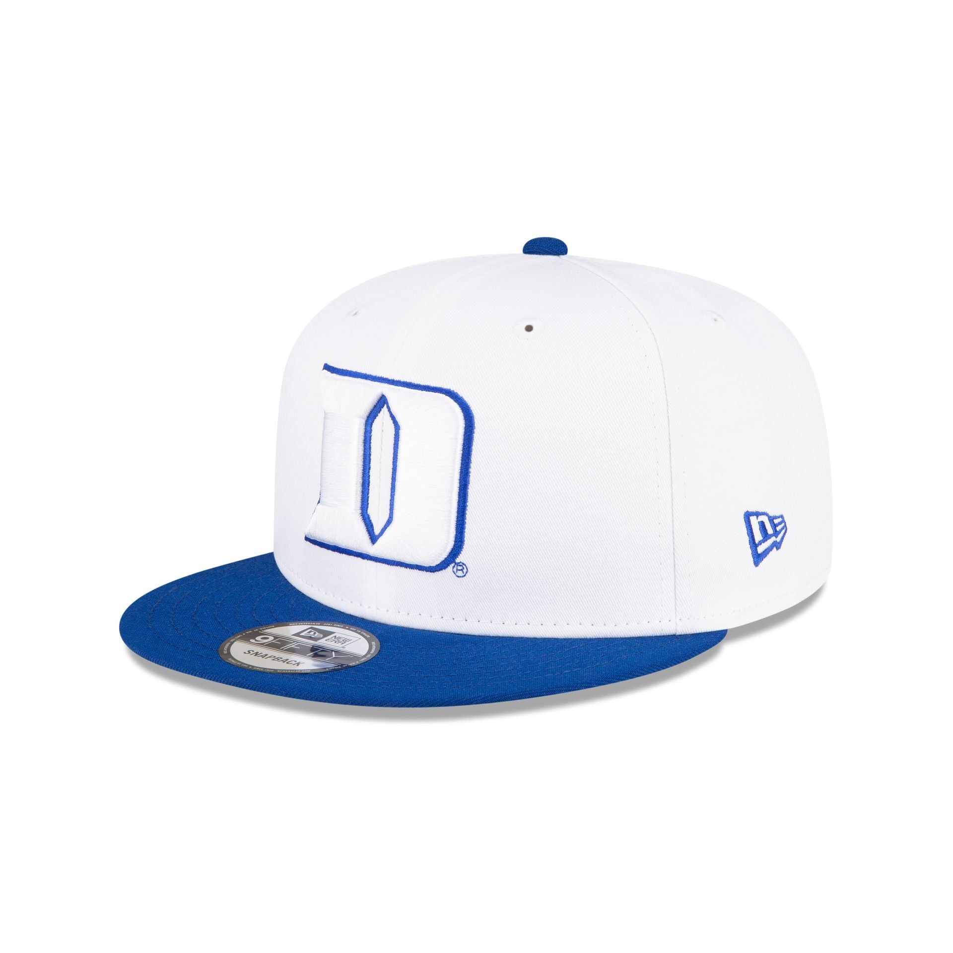 Duke Blue Devils White 9FIFTY Snapback Hat sold by New Era