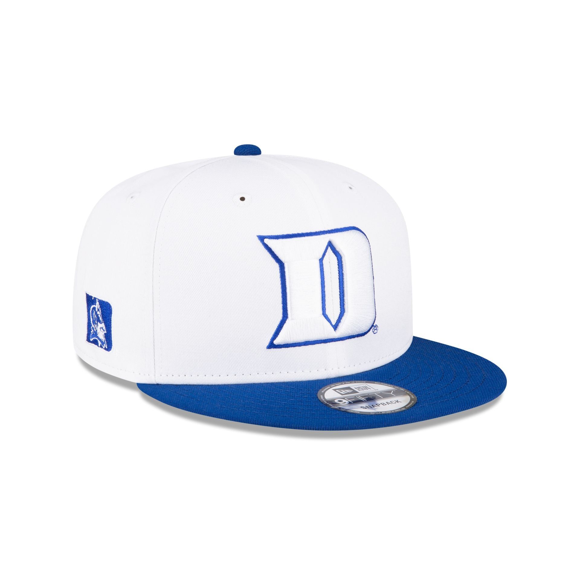 Duke Blue Devils White 9FIFTY Snapback Hat sold by New Era product image thumbnail 3