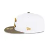 Just Caps Forest Green Chicago Cubs 59FIFTY Fitted Hat sold by New Era