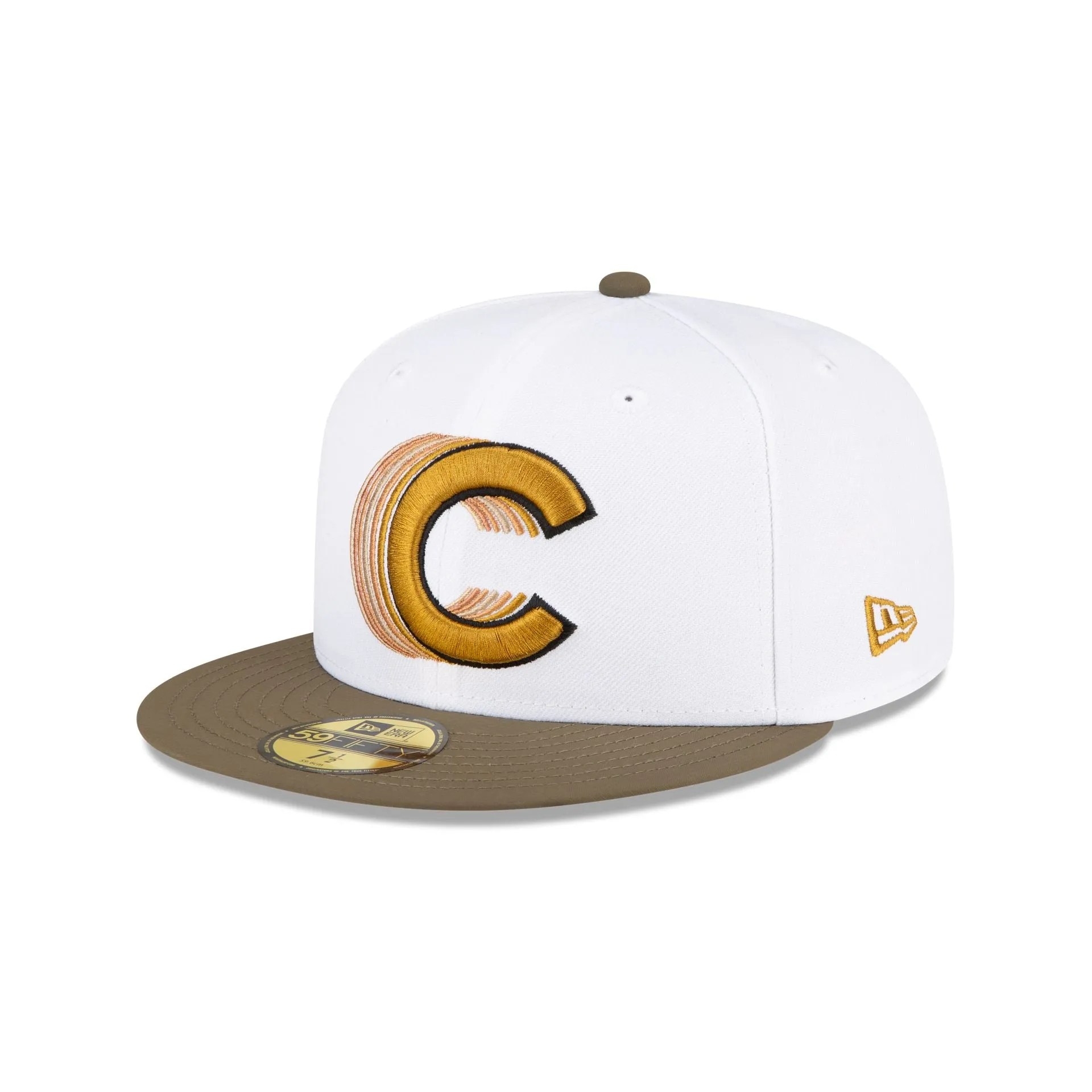 Just Caps Forest Green Chicago Cubs 59FIFTY Fitted Hat sold by New Era product image thumbnail 3
