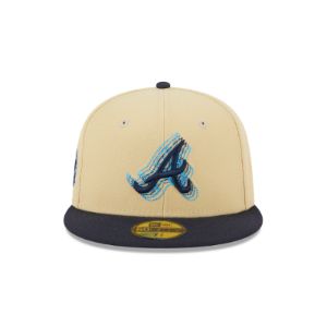 Atlanta Braves Illusion 59FIFTY Fitted Hat sold by New Era