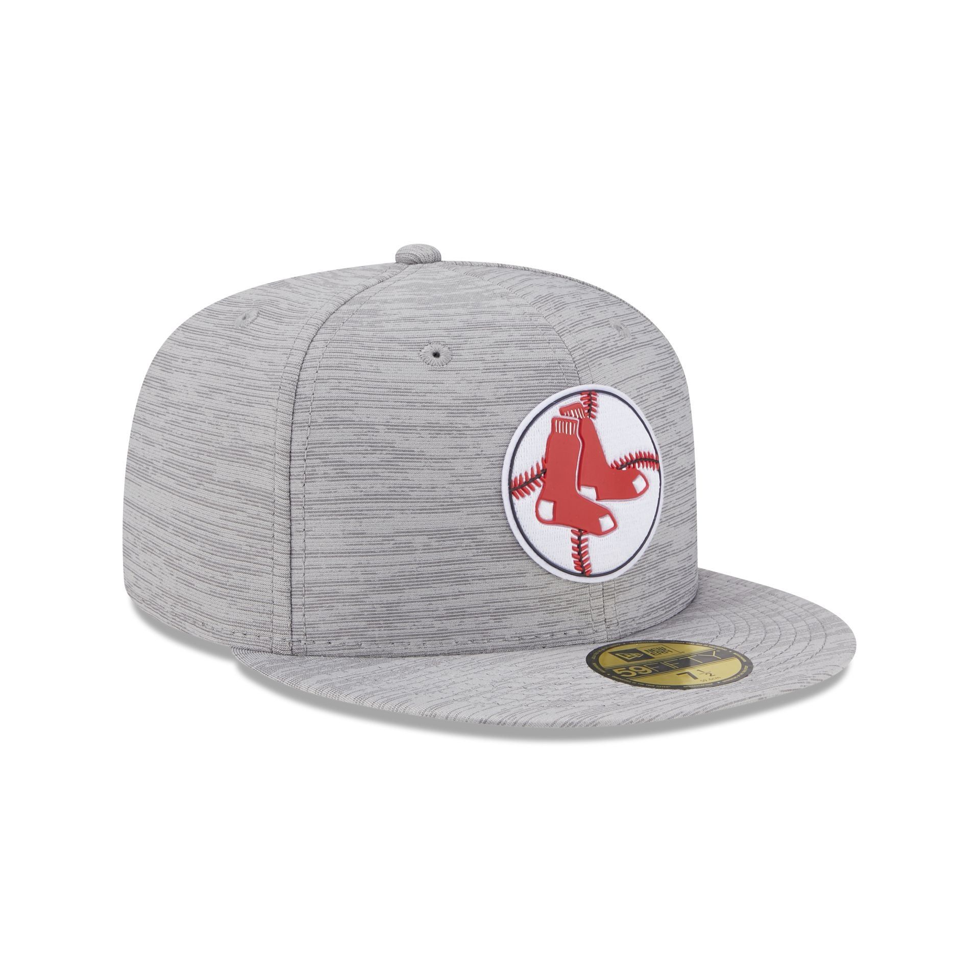 Boston Red Sox 2023 Clubhouse Gray 59FIFTY Fitted Hat sold by New Era product image thumbnail 3