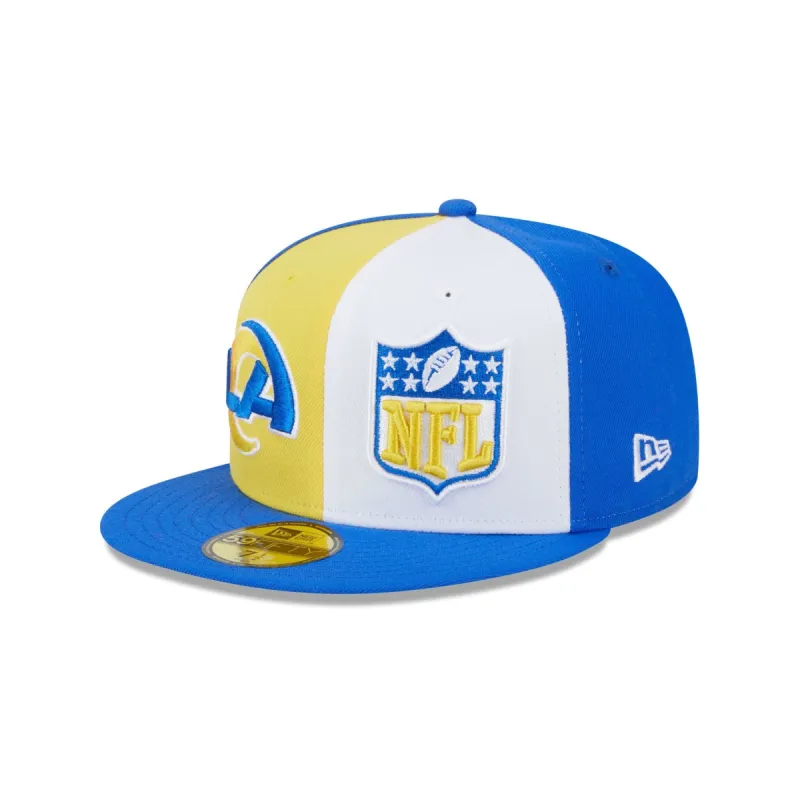 Los Angeles Rams 2023 Sideline 59FIFTY Fitted Hat sold by New Era