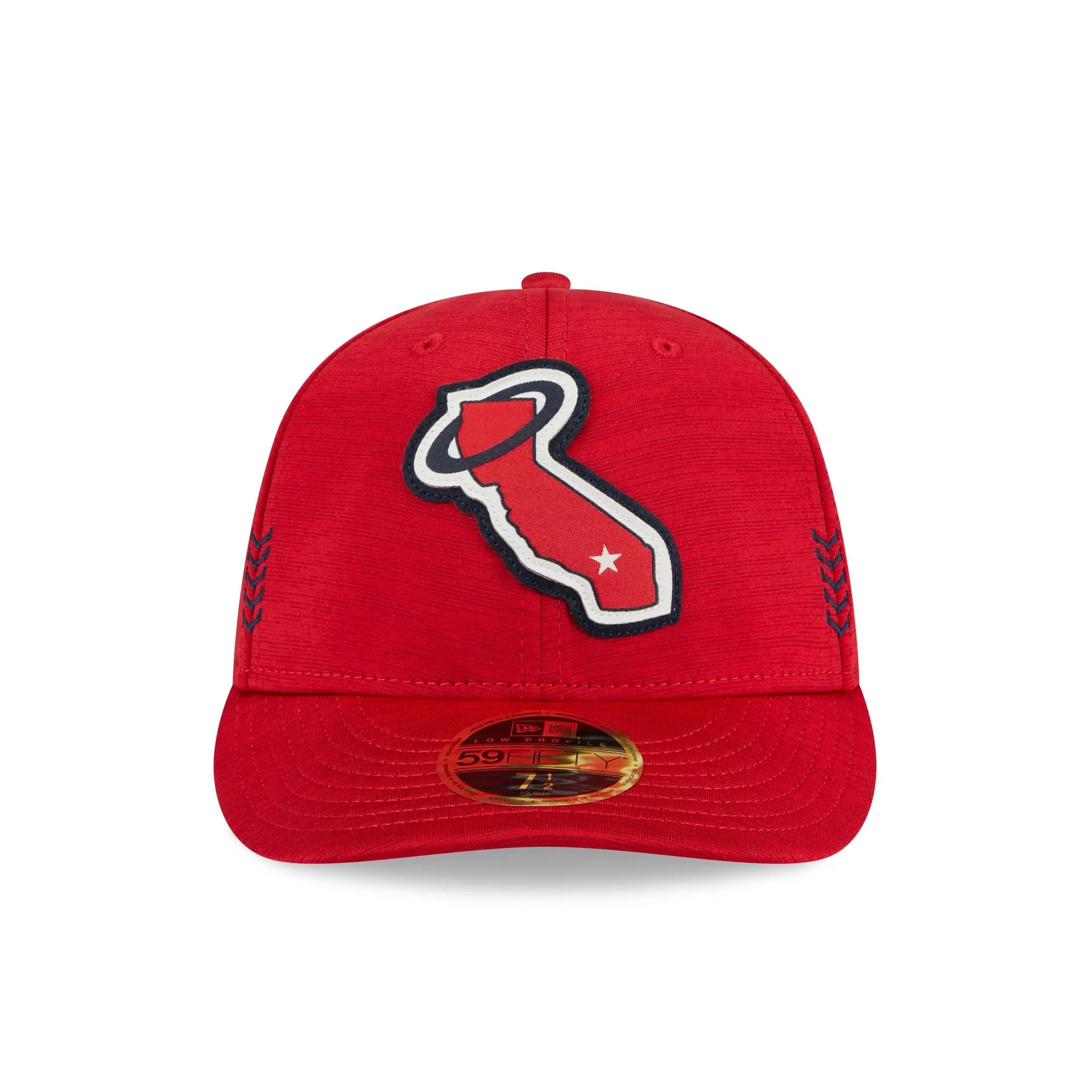 Los Angeles Angels 2024 Clubhouse Low Profile 59FIFTY Fitted Hat sold by New Era product image thumbnail 2