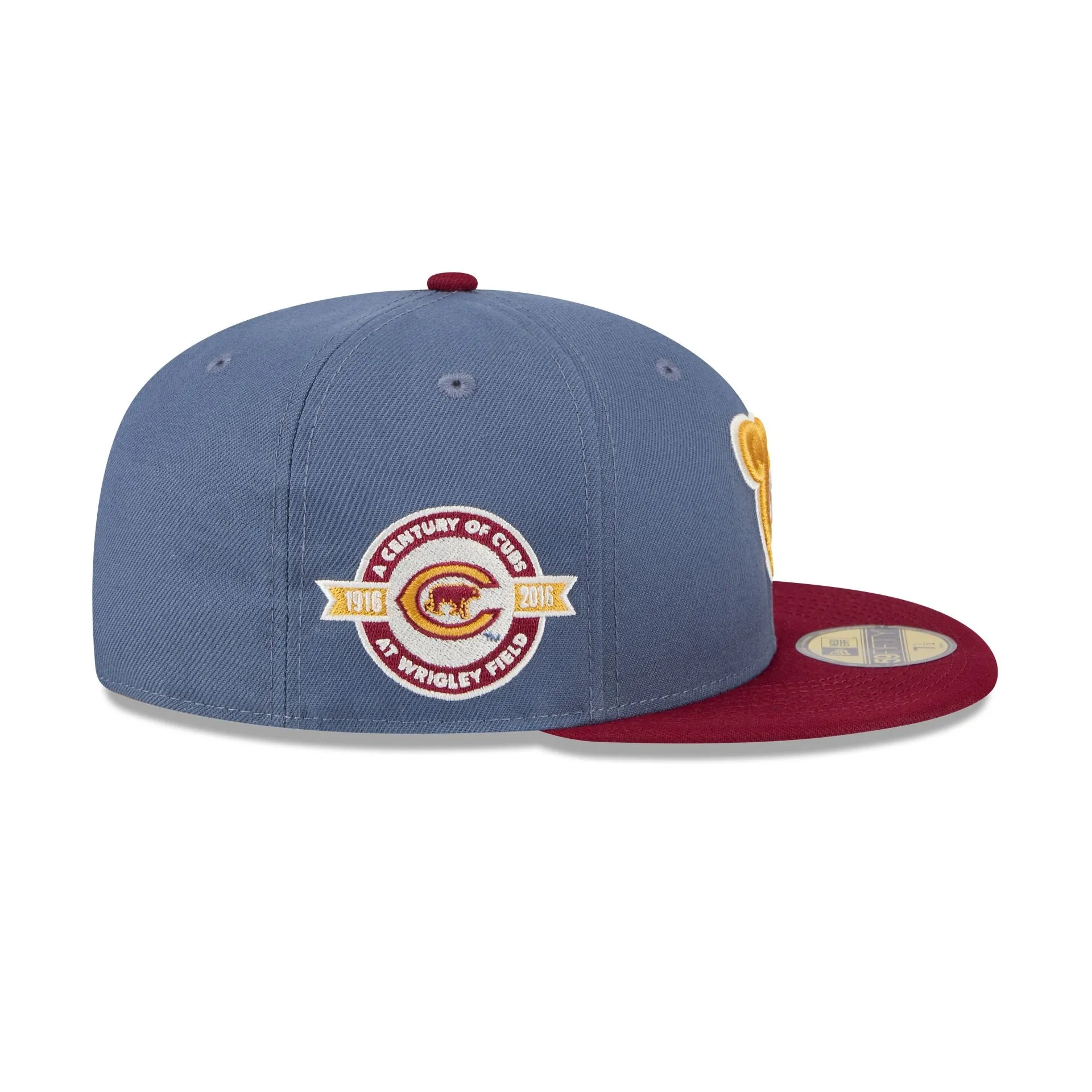 Chicago Cubs Deep Blue 59FIFTY Fitted Hat sold by New Era product image thumbnail 4