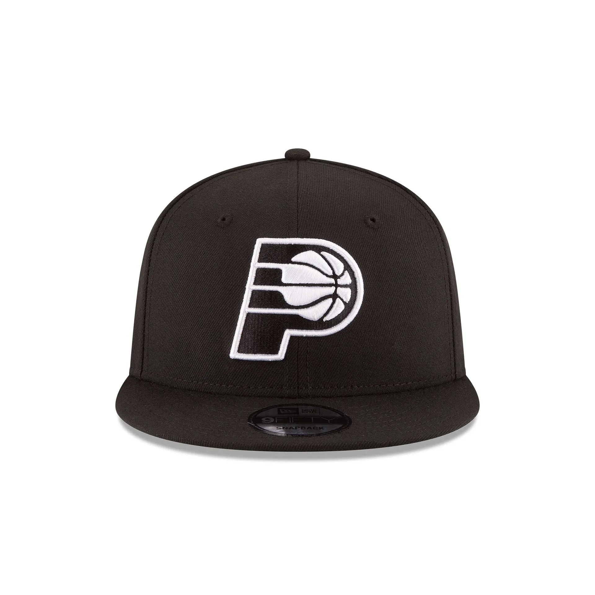 Indiana Pacers Basic Black & White 9FIFTY Snapback Hat sold by New Era product image thumbnail 2