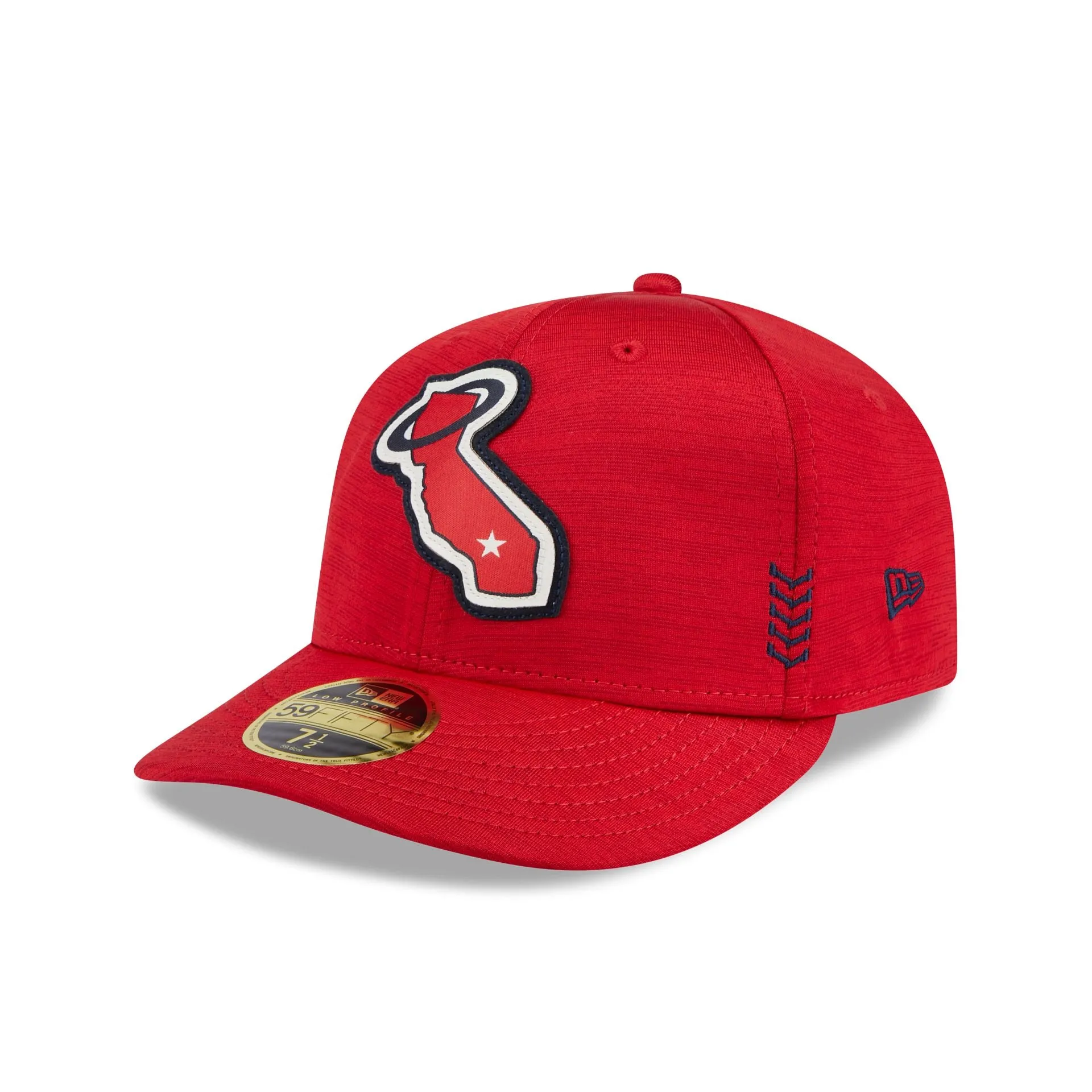 Los Angeles Angels 2024 Clubhouse Low Profile 59FIFTY Fitted Hat sold by New Era