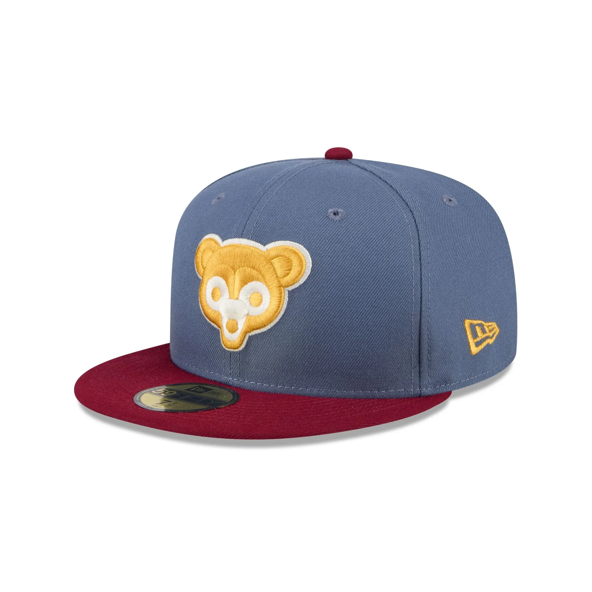 Chicago Cubs Deep Blue 59FIFTY Fitted Hat sold by New Era product image thumbnail 3