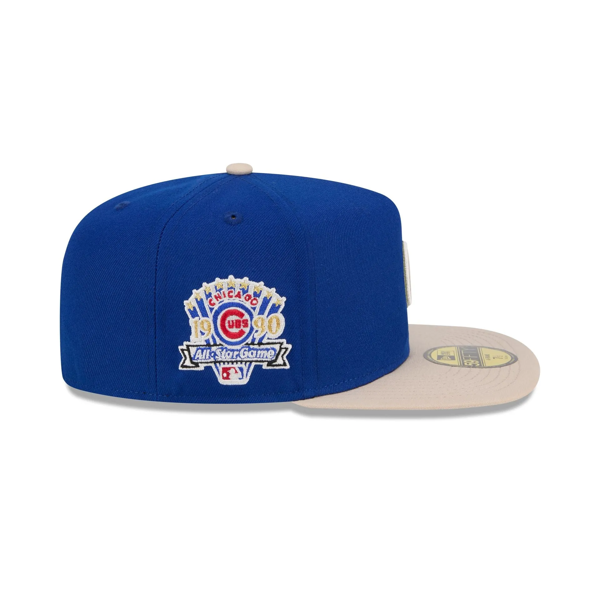 Chicago Cubs Canvas 59FIFTY A-Frame Fitted Hat sold by New Era product image thumbnail 4