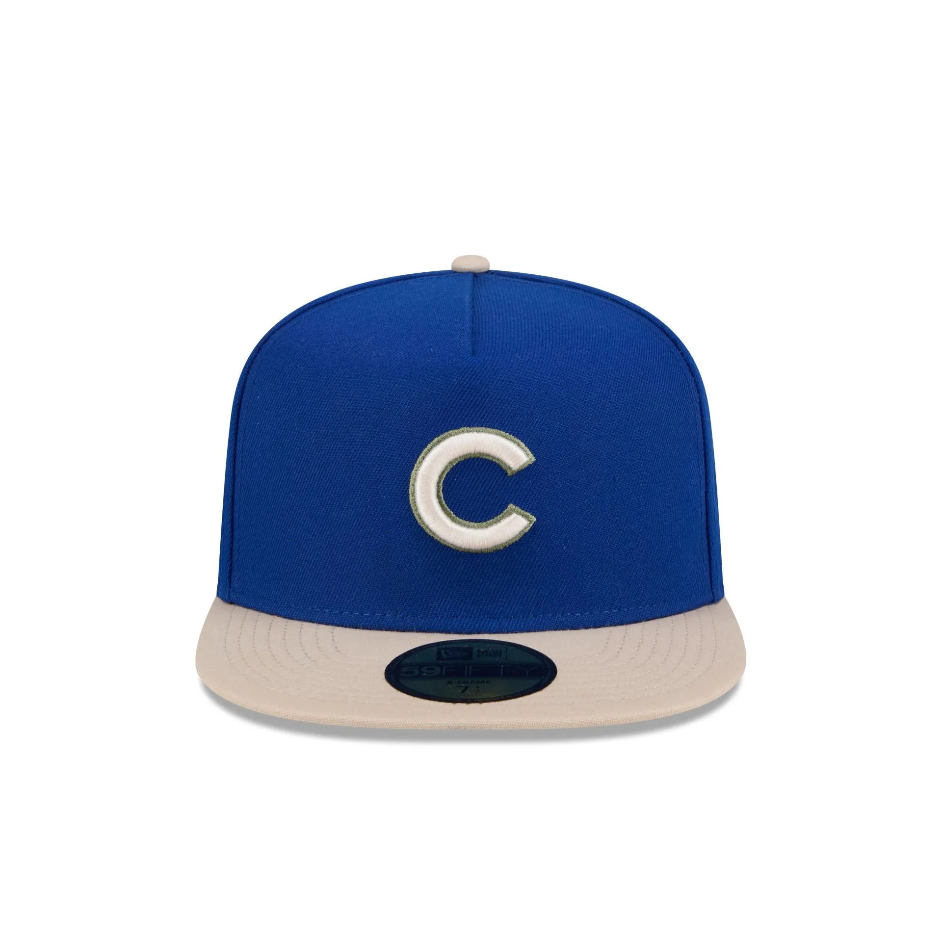Chicago Cubs Canvas 59FIFTY A-Frame Fitted Hat sold by New Era product image thumbnail 2