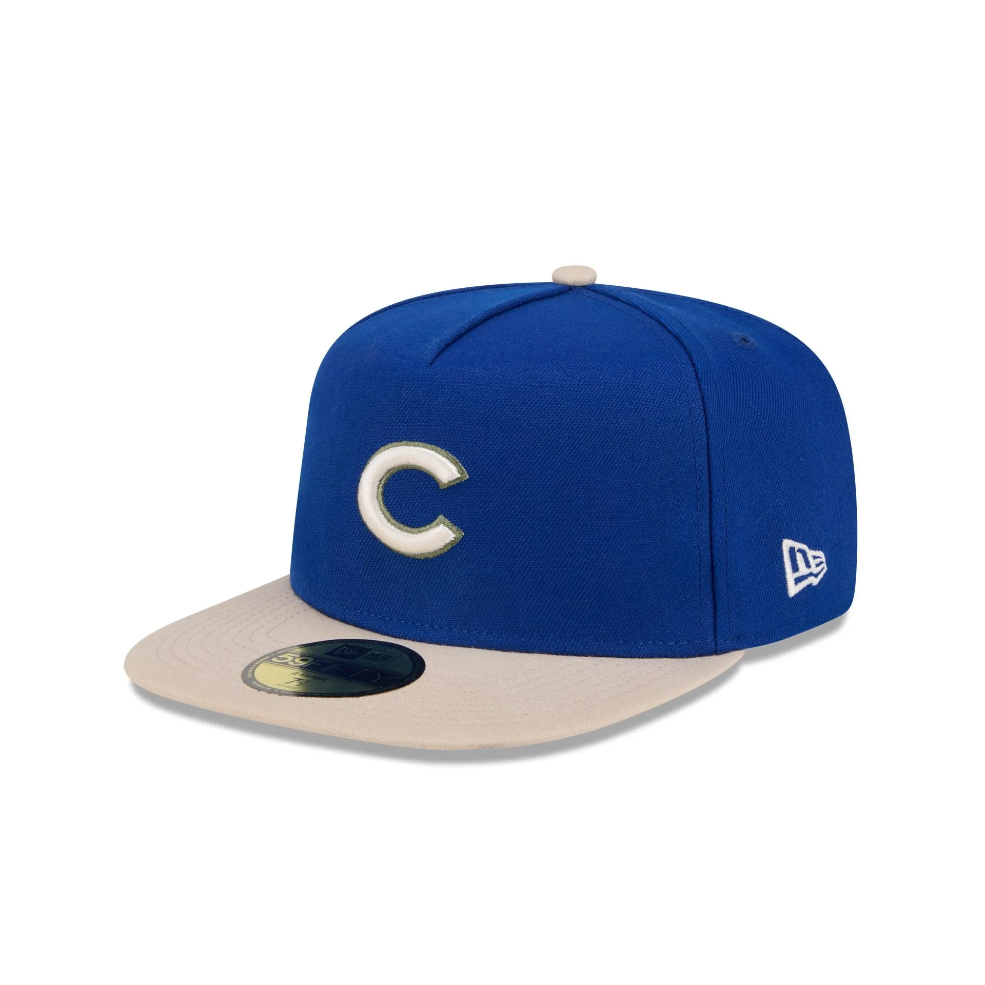 Chicago Cubs Canvas 59FIFTY A-Frame Fitted Hat sold by New Era product image thumbnail 3
