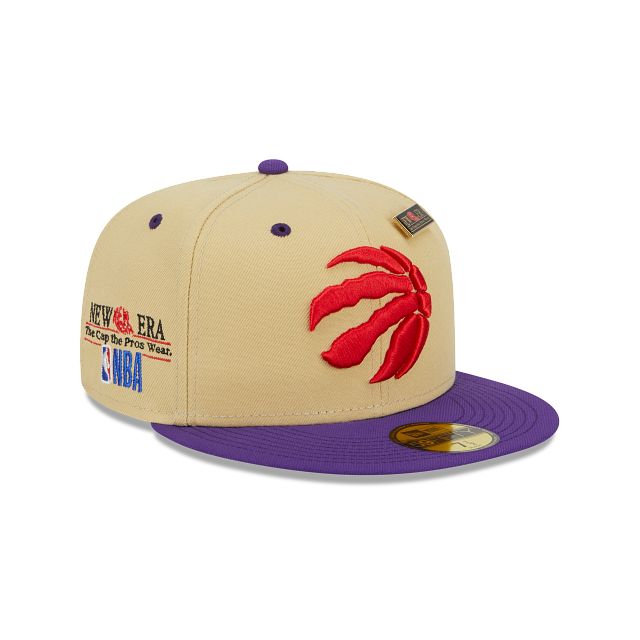 Toronto Raptors Tan 59FIFTY Fitted Hat sold by New Era