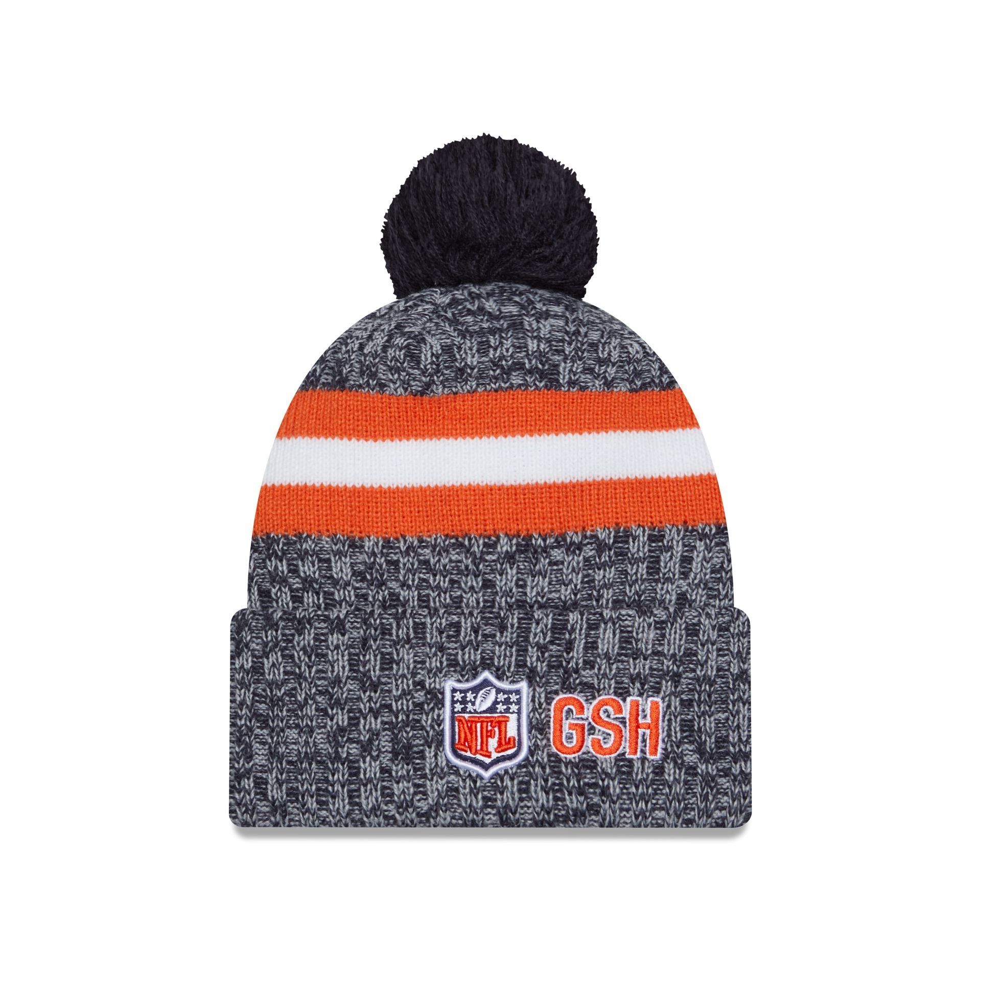 Chicago Bears 2023 Cold Weather Alt Pom Knit Hat sold by New Era product image thumbnail 2