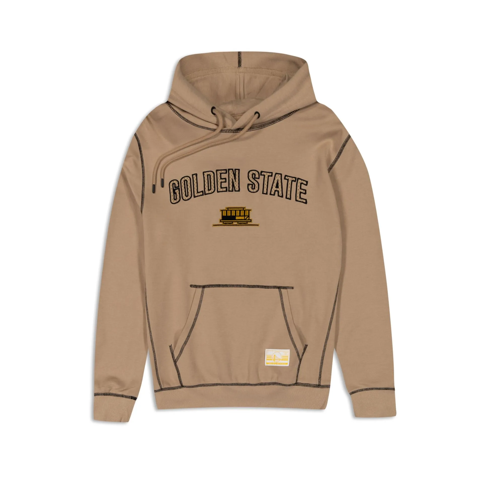 Golden State Warriors 2023 City Edition Tan Hoodie sold by New Era