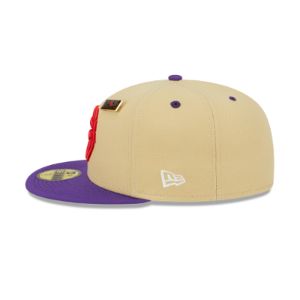 Toronto Raptors Tan 59FIFTY Fitted Hat sold by New Era