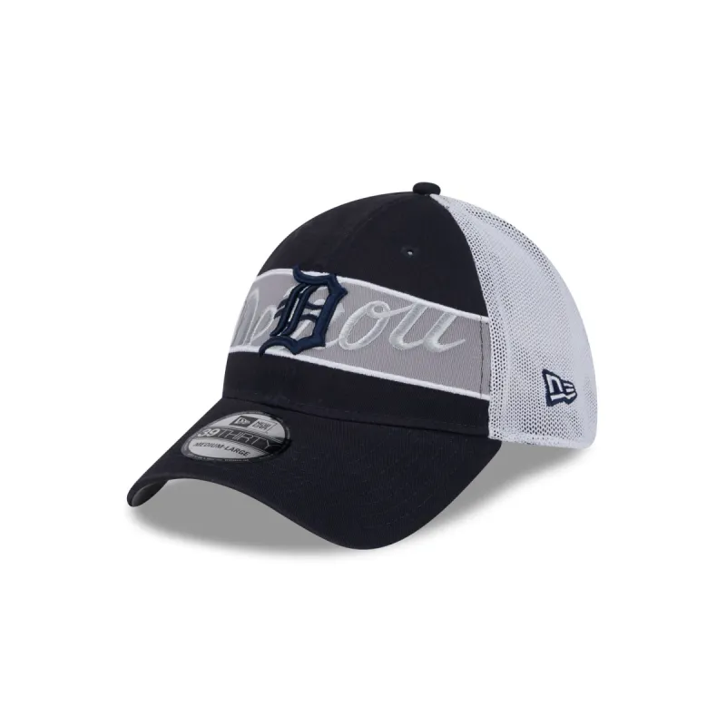 Detroit Tigers Banded 39THIRTY Stretch Fit Hat sold by New Era