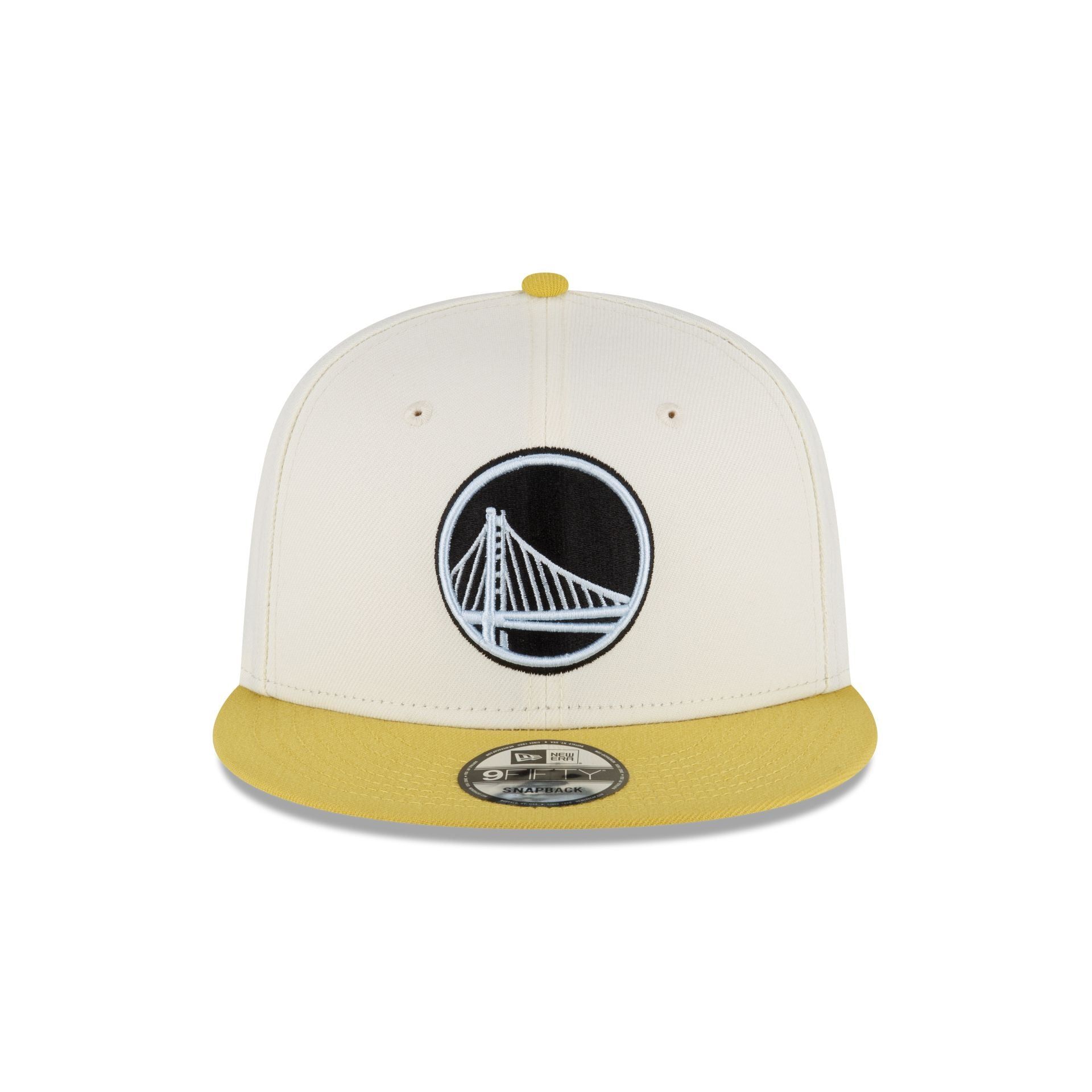 Golden State Warriors Chartreuse Chrome 9FIFTY Snapback Hat sold by New Era product image thumbnail 2