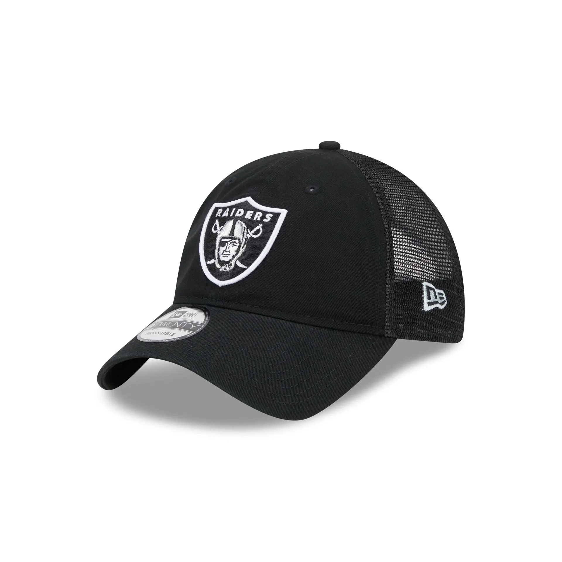 Las Vegas Raiders Throwback 9TWENTY Trucker Hat sold by New Era product image thumbnail 3