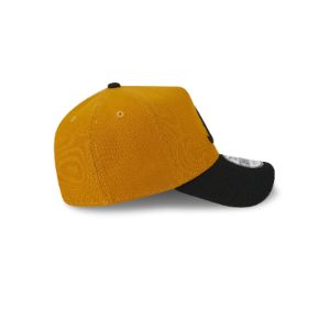 Atlanta Braves Rustic Fall 9FORTY A-Frame Snapback Hat sold by New Era
