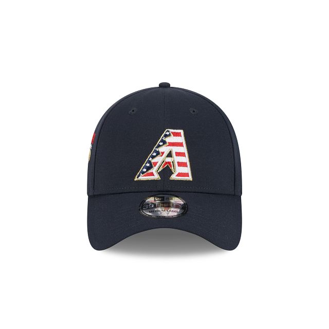 Arizona Diamondbacks Independence Day 2023 39THIRTY Stretch Fit Hat sold by New Era product image thumbnail 2