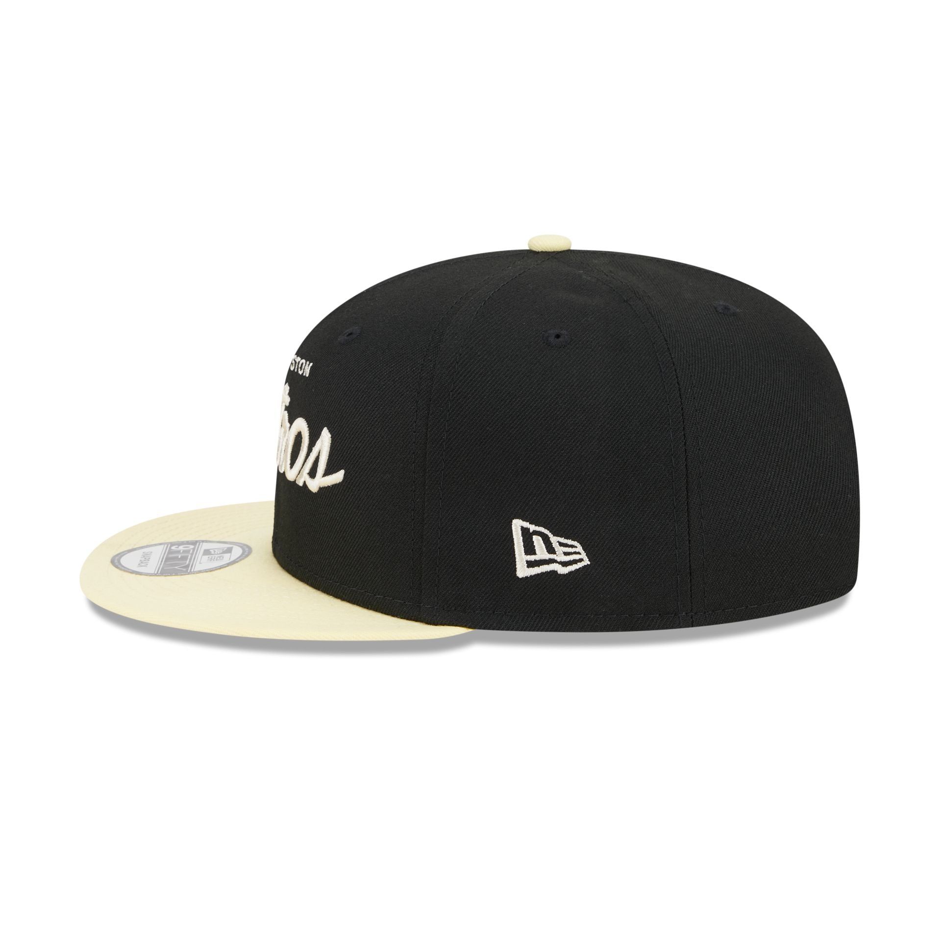 Houston Astros Pale Yellow Visor 9FIFTY Snapback Hat sold by New Era product image thumbnail 5