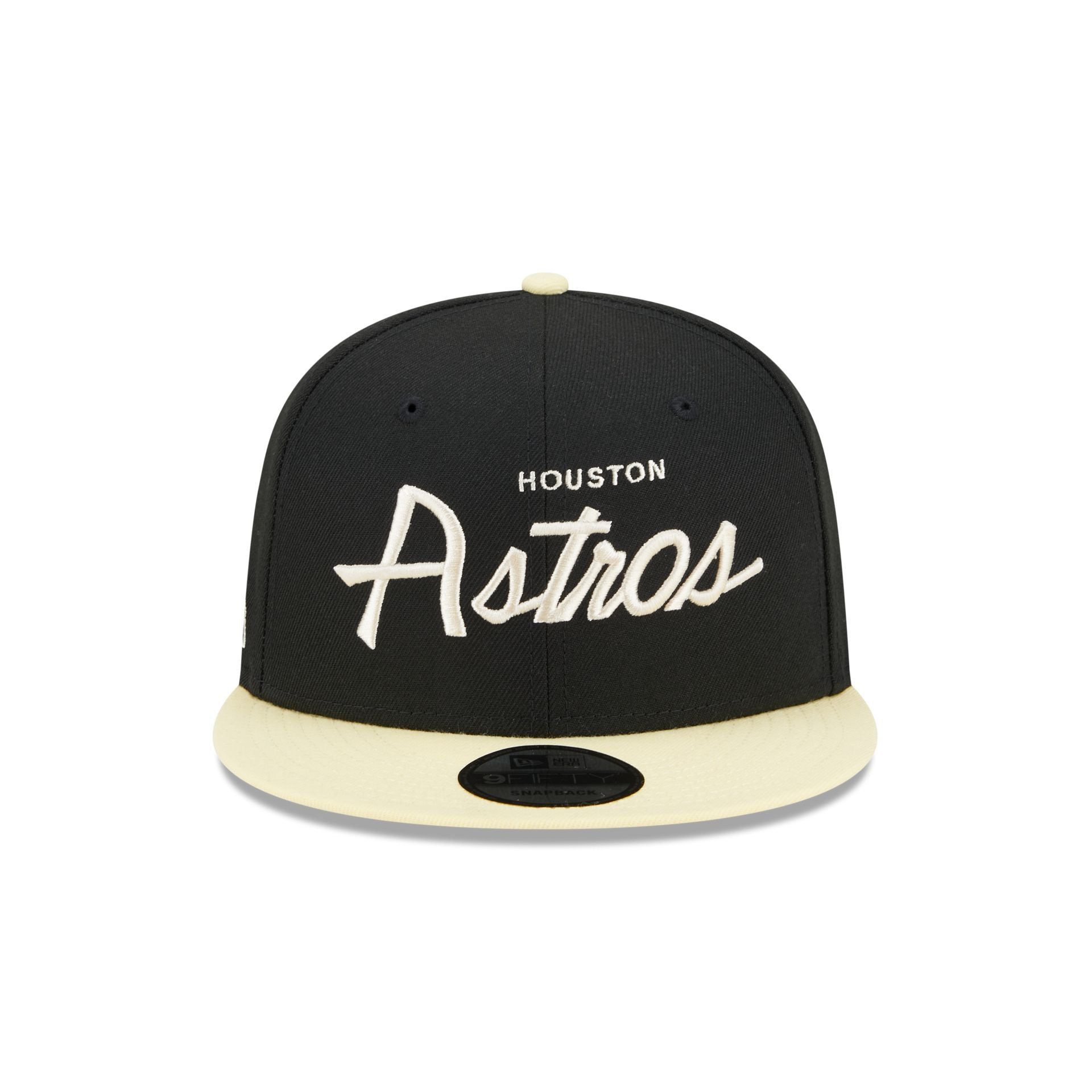 Houston Astros Pale Yellow Visor 9FIFTY Snapback Hat sold by New Era product image thumbnail 2