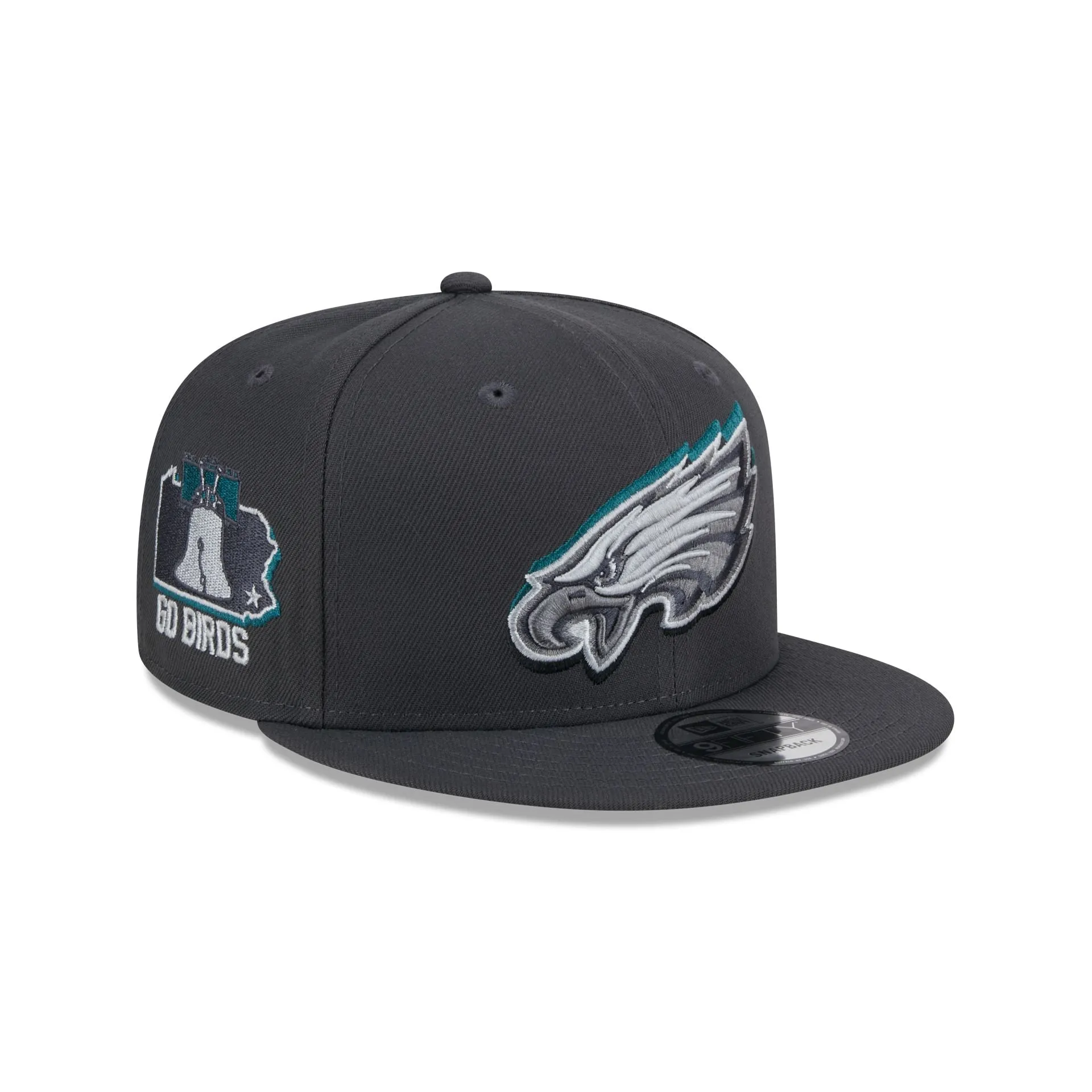 Philadelphia Eagles 2024 Draft 9FIFTY Snapback Hat sold by New Era