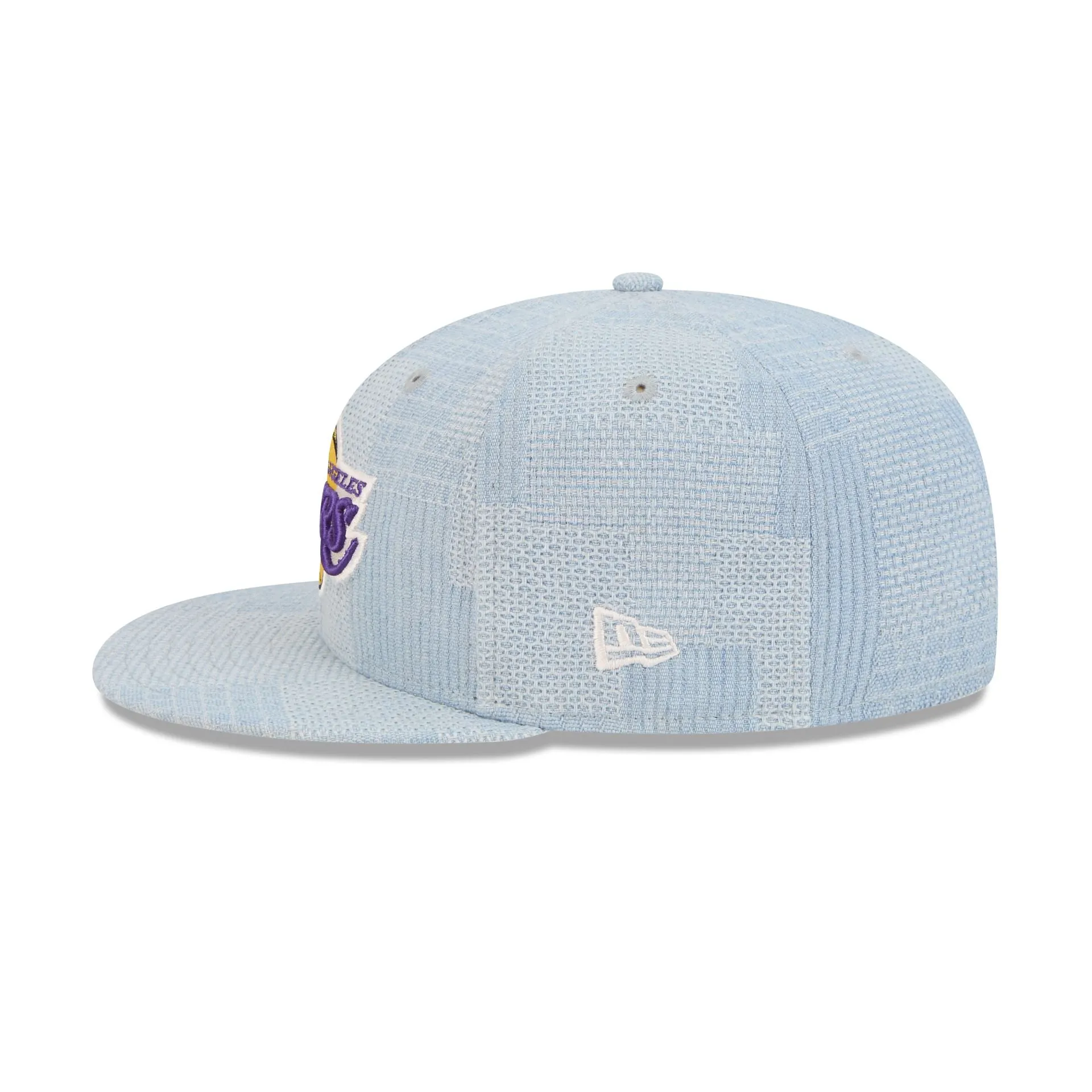 Los Angeles Lakers Denim Patchwork 9FIFTY Snapback Hat sold by New Era product image thumbnail 4