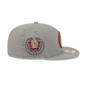 Dallas Mavericks Color Pack Gray 59FIFTY Fitted Hat sold by New Era
