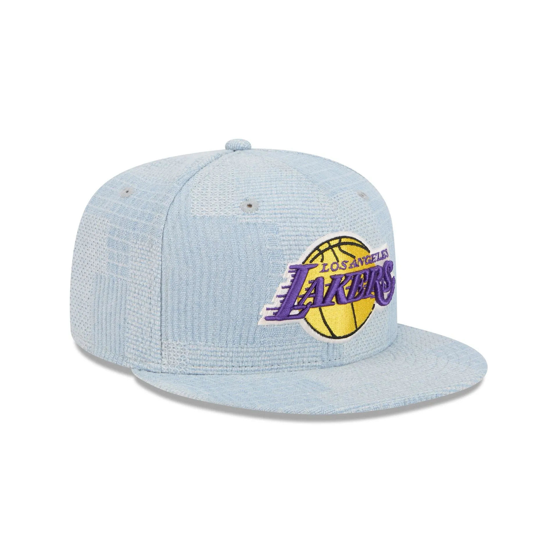 Los Angeles Lakers Denim Patchwork 9FIFTY Snapback Hat sold by New Era product image thumbnail 3