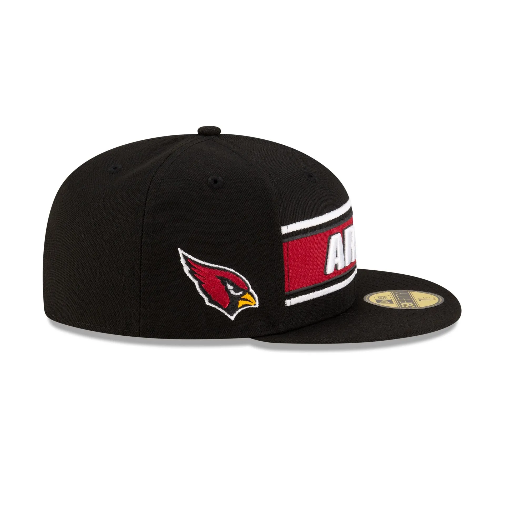 Arizona Cardinals 2024 Sideline Black 59FIFTY Fitted Hat sold by New Era product image thumbnail 4