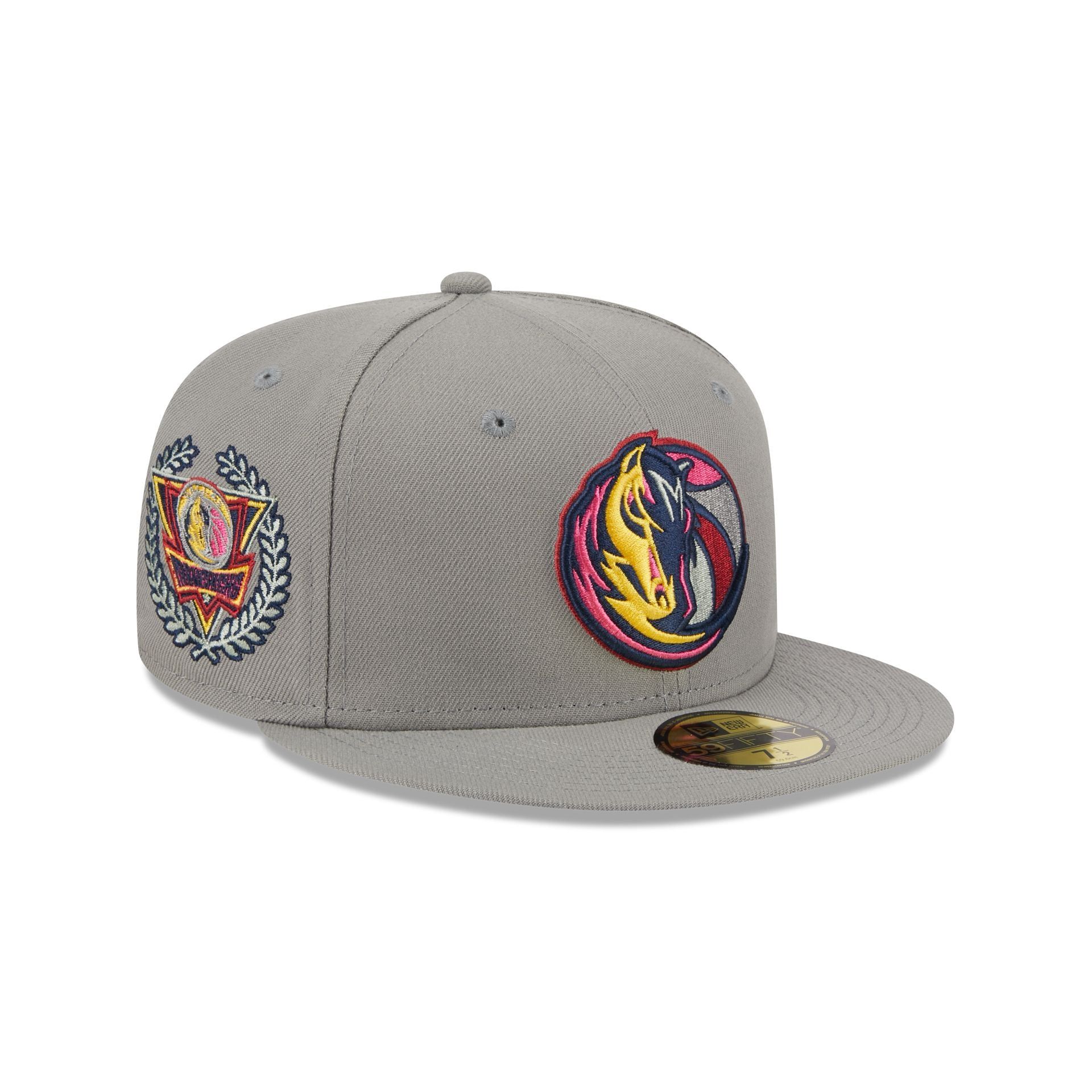 Dallas Mavericks Color Pack Gray 59FIFTY Fitted Hat sold by New Era