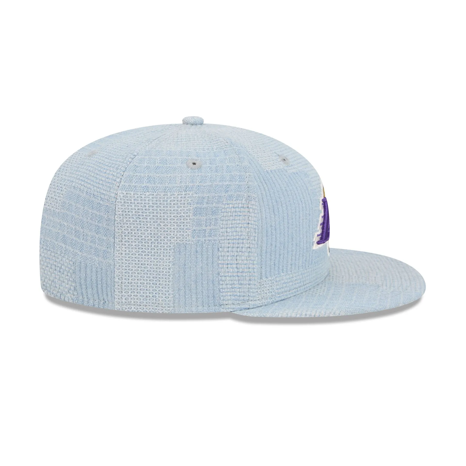 Los Angeles Lakers Denim Patchwork 9FIFTY Snapback Hat sold by New Era product image thumbnail 5