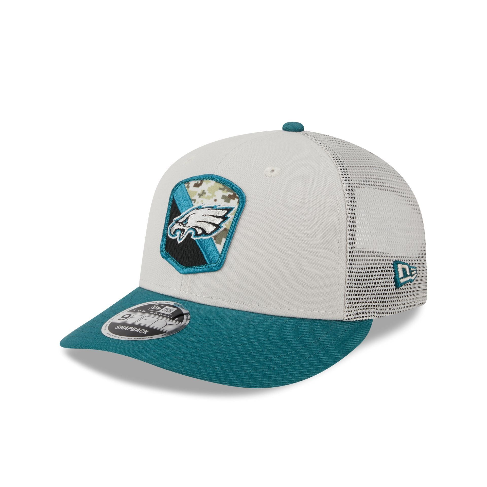 Philadelphia Eagles 2023 Salute to Service Low Profile 9FIFTY Snapback Hat sold by New Era product image thumbnail 3