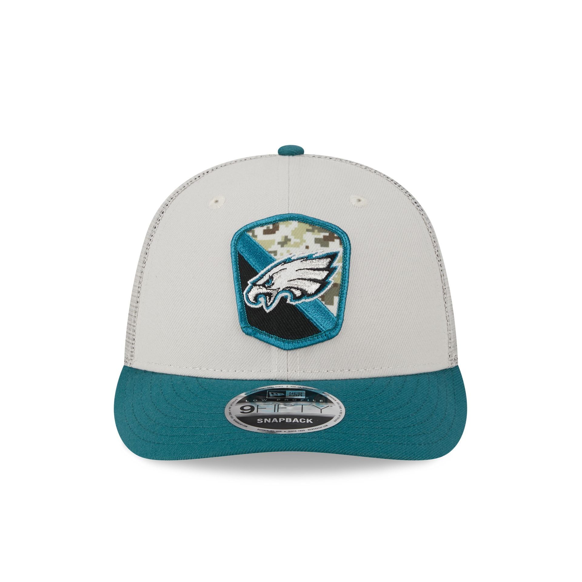 Philadelphia Eagles 2023 Salute to Service Low Profile 9FIFTY Snapback Hat sold by New Era product image thumbnail 2