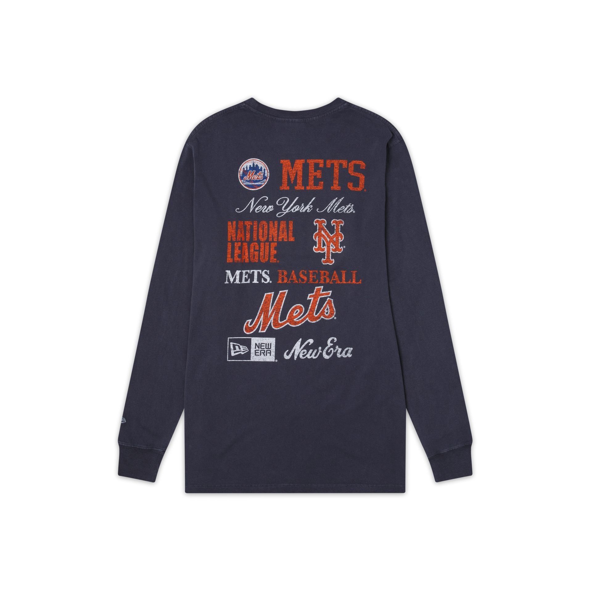New York Mets Old School Sport Long Sleeve T-Shirt sold by New Era product image thumbnail 3