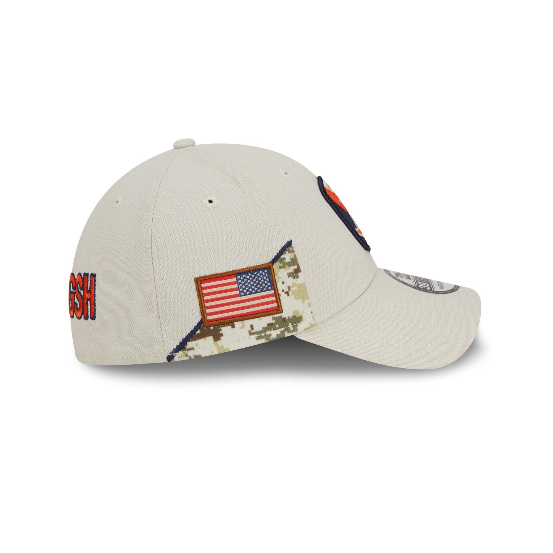 Chicago Bears 2023 Salute to Service Alternate 39THIRTY Stretch Fit Hat sold by New Era product image thumbnail 4