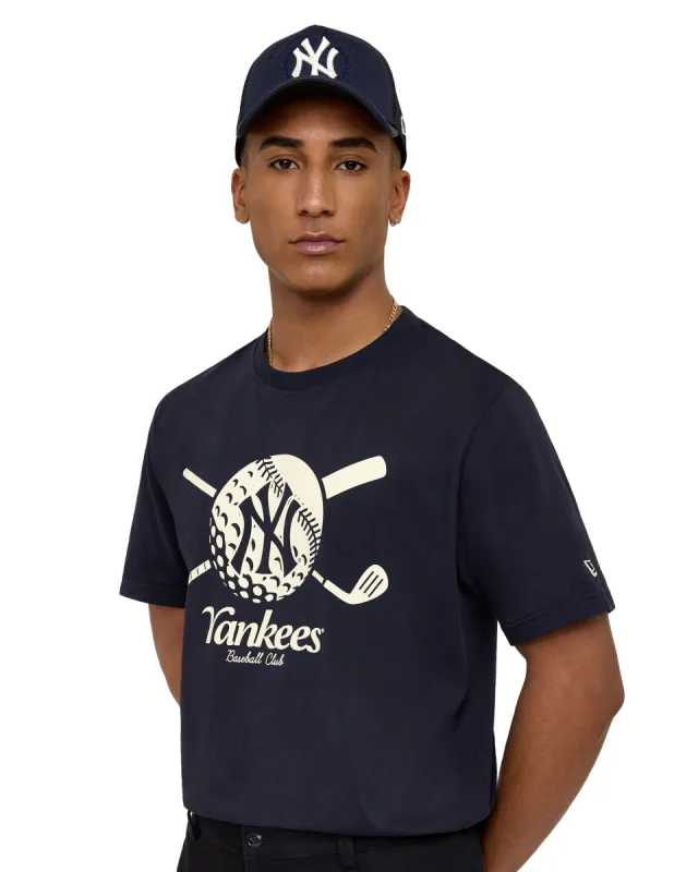 New York Yankees Fairway Blue T-Shirt sold by New Era