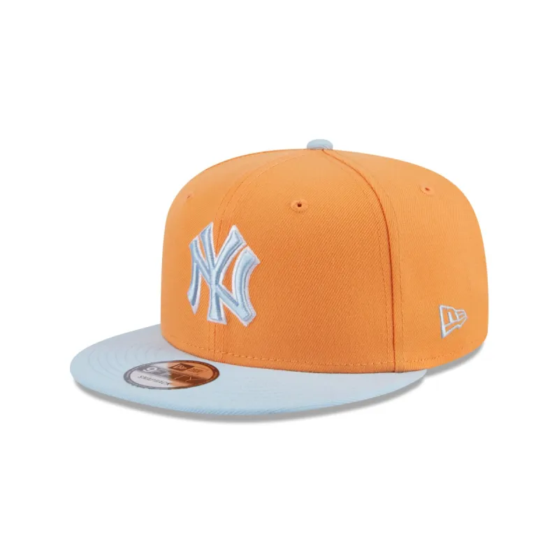 New York Yankees Color Pack Orange Glaze 9FIFTY Snapback Hat sold by New Era