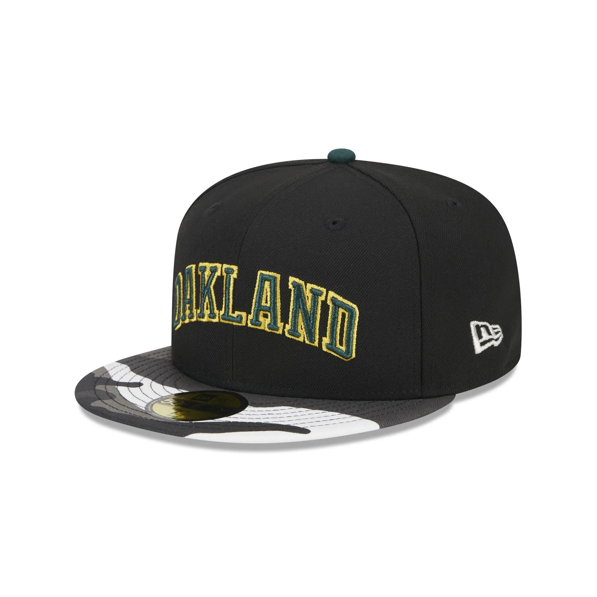 Oakland Athletics Metallic Camo 59FIFTY Fitted Hat sold by New Era product image thumbnail 3