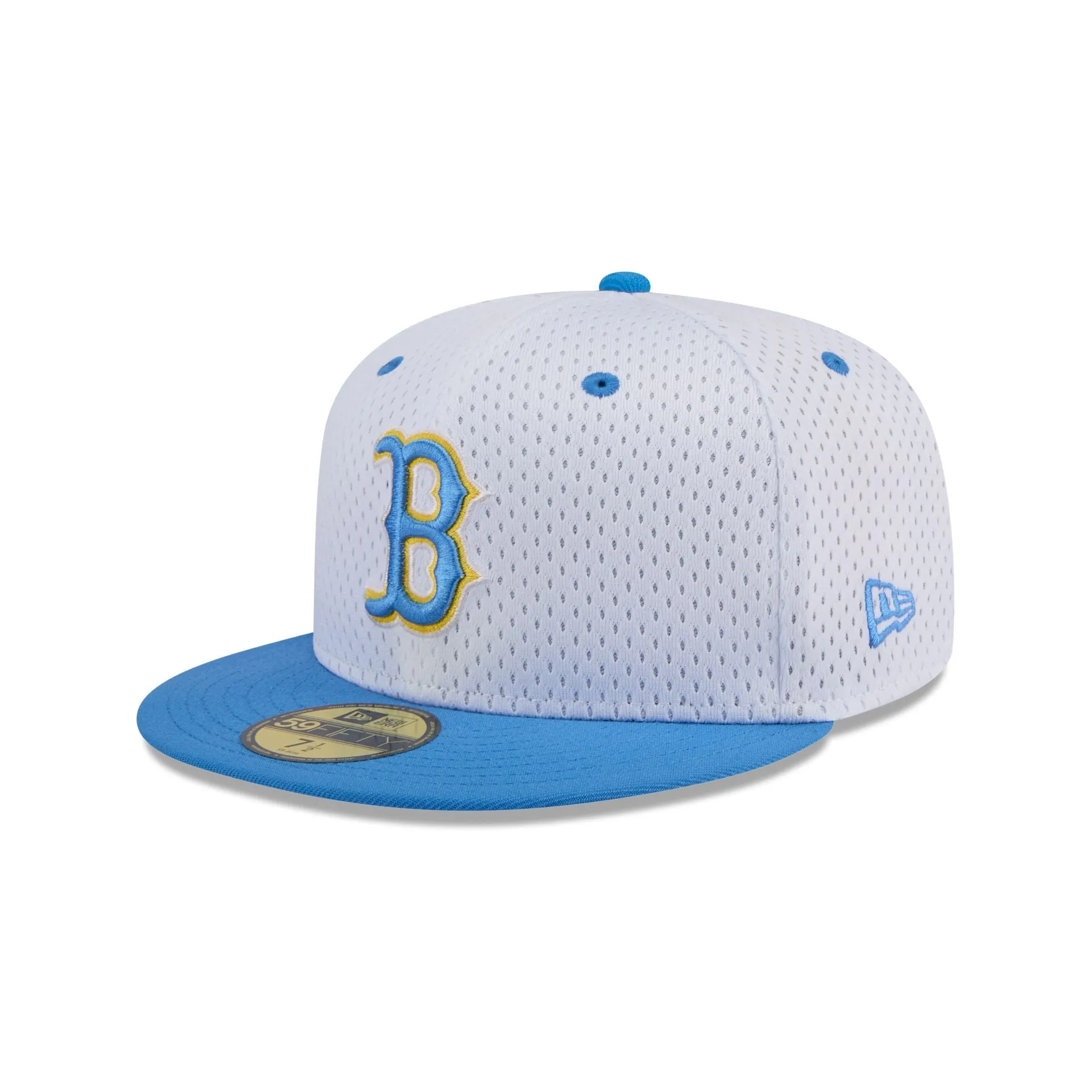 Boston Red Sox Throwback Mesh 59FIFTY Fitted Hat sold by New Era product image thumbnail 3