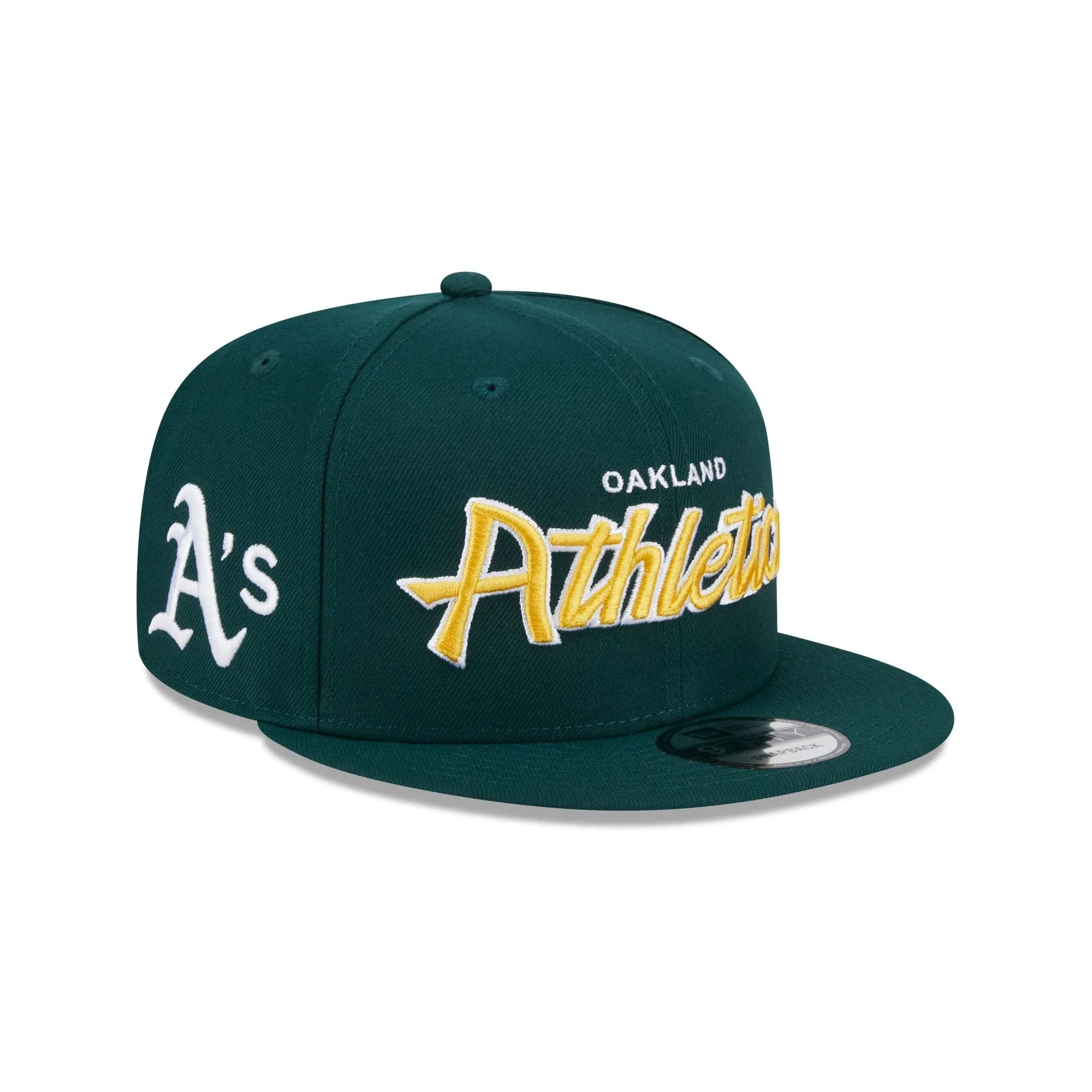 Oakland Athletics Wordmark 9FIFTY Snapback Hat sold by New Era product image thumbnail 3