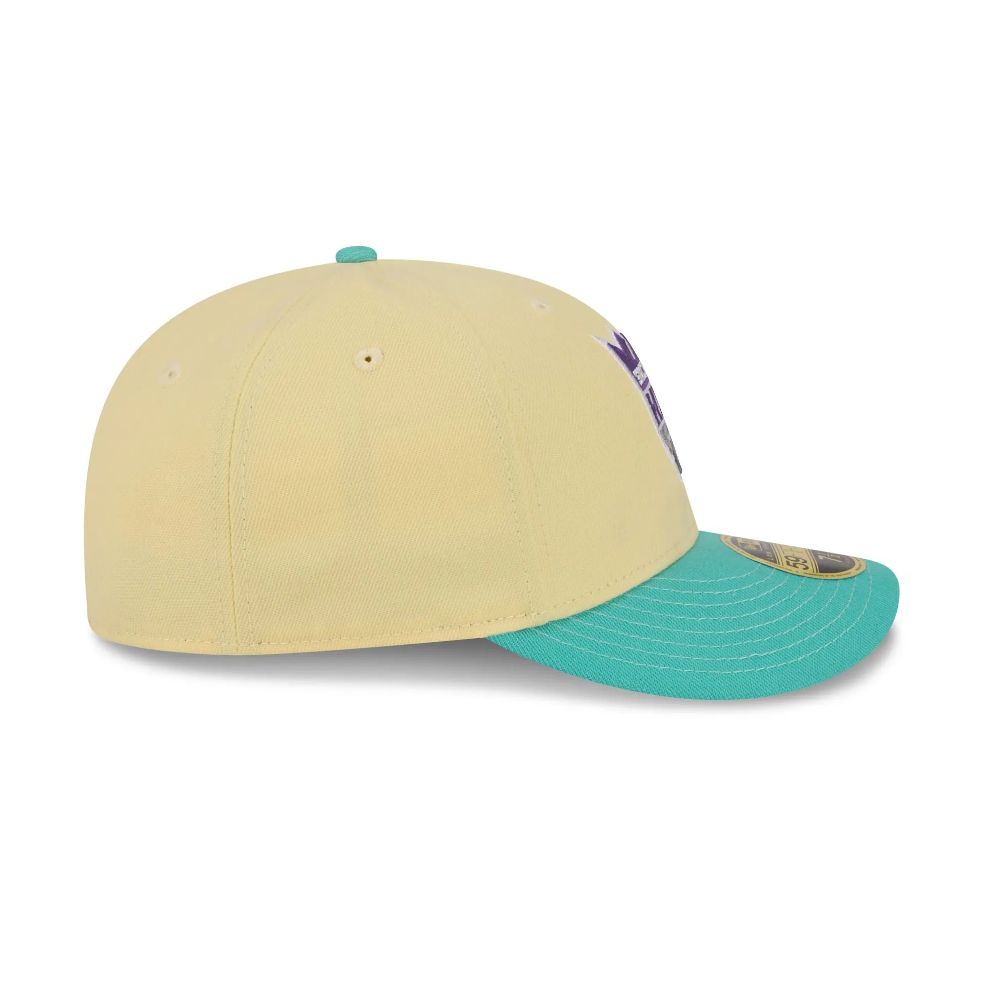 Sacramento Kings Soft Yellow Low Profile 59FIFTY Fitted Hat sold by New Era product image thumbnail 5