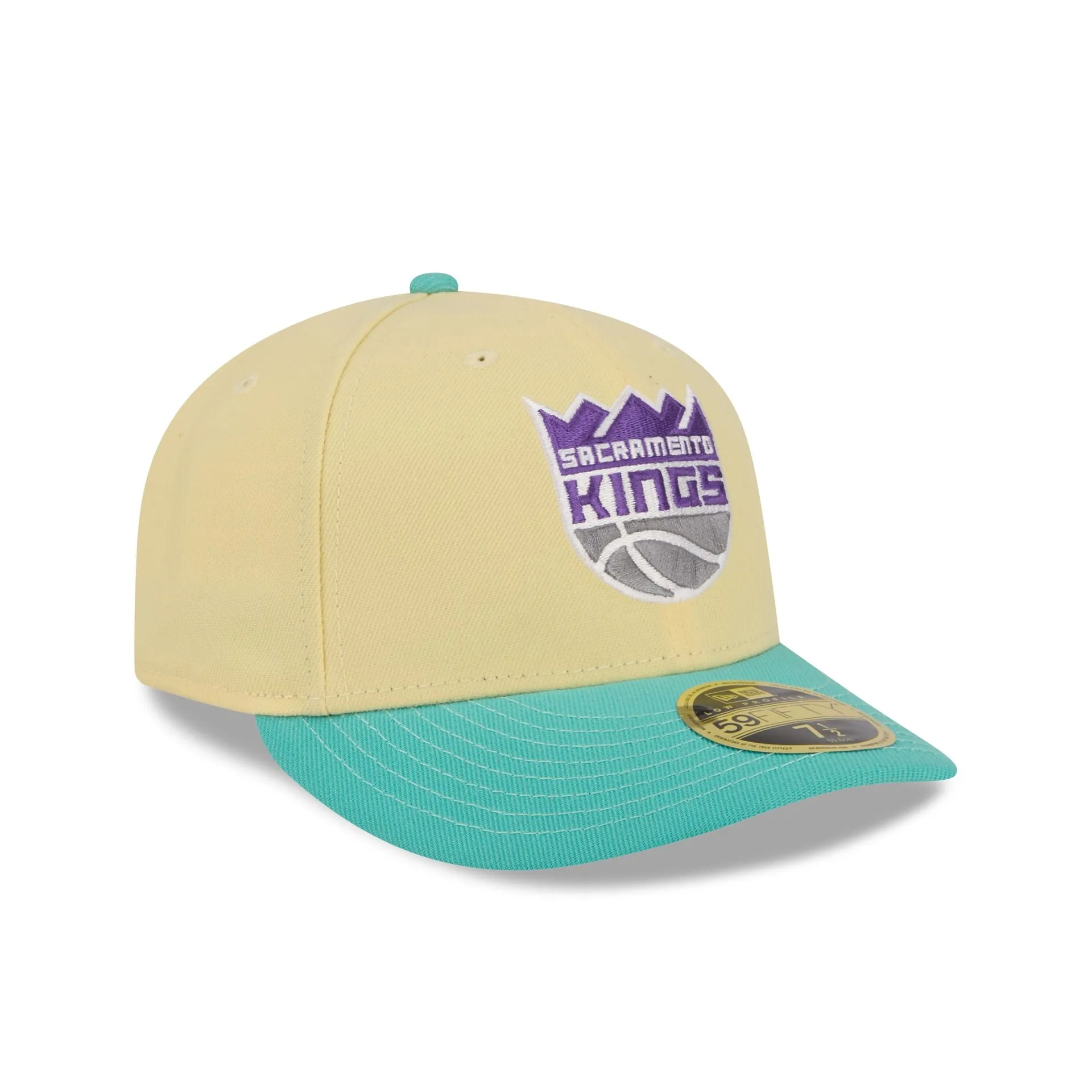 Sacramento Kings Soft Yellow Low Profile 59FIFTY Fitted Hat sold by New Era product image thumbnail 3
