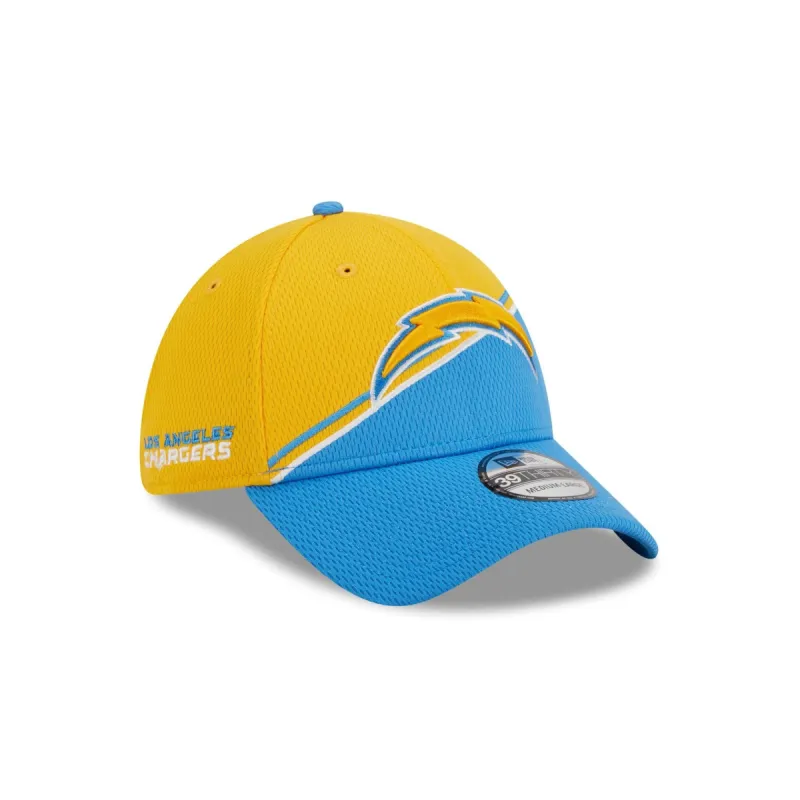 Los Angeles Chargers 2023 Sideline 39THIRTY Stretch Fit Hat sold by New Era