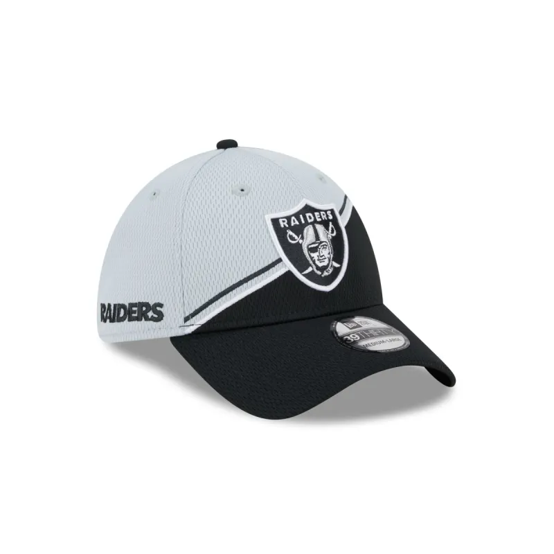 Las Vegas Raiders 2023 Sideline 39THIRTY Stretch Fit Hat sold by New Era