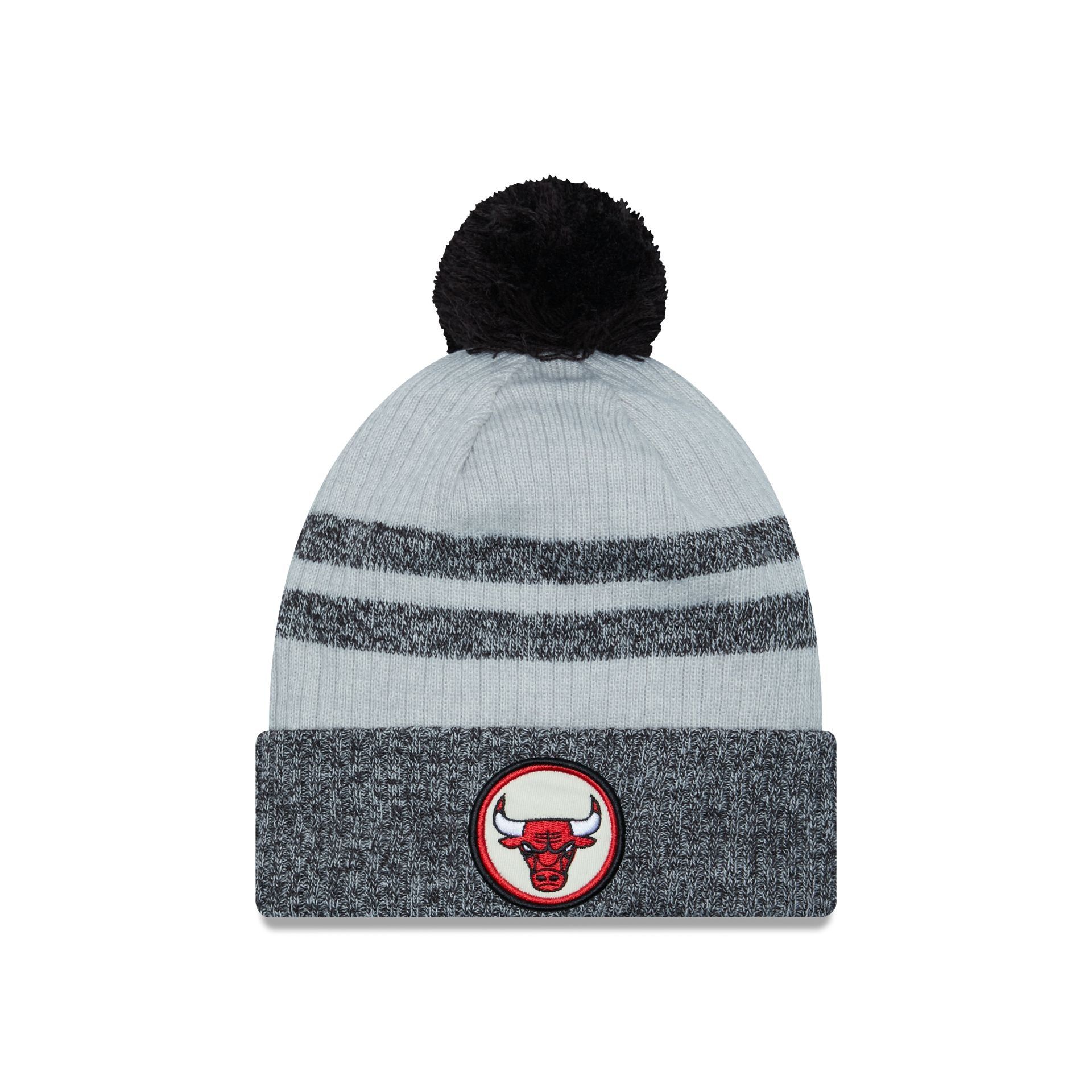 Chicago Bulls Sport Night Pom Knit Hat sold by New Era