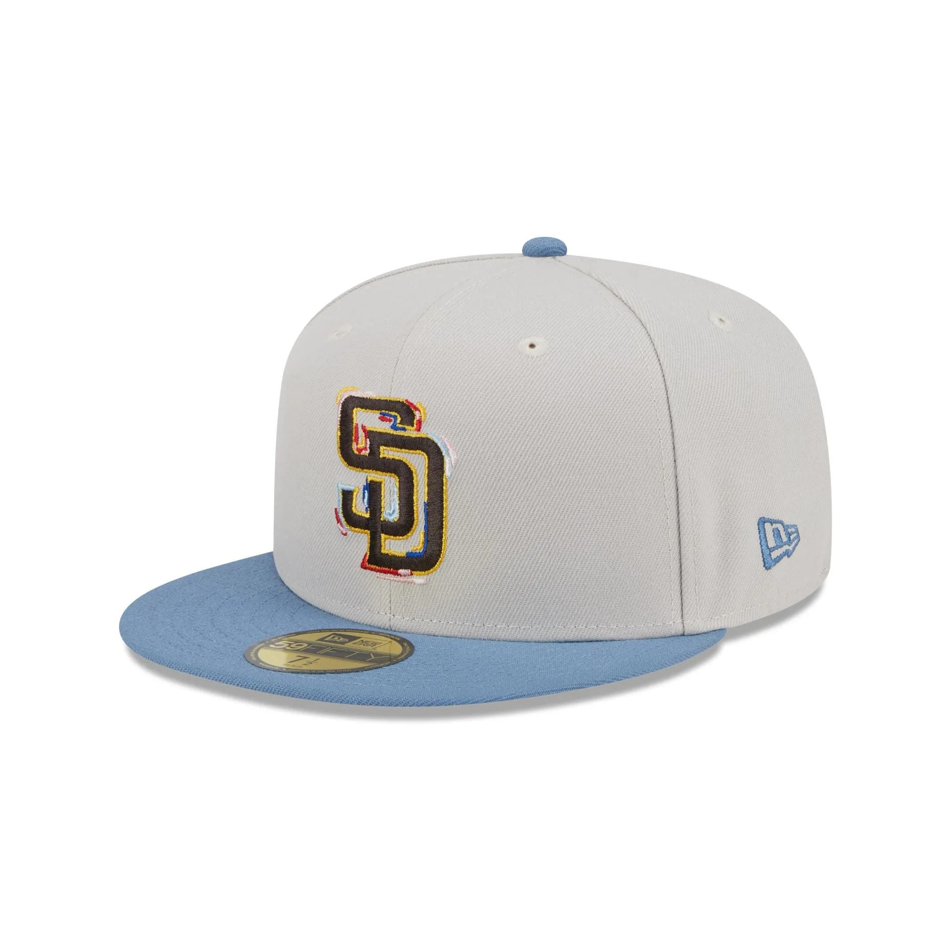 San Diego Padres Color Brush 59FIFTY Fitted Hat sold by New Era product image thumbnail 3